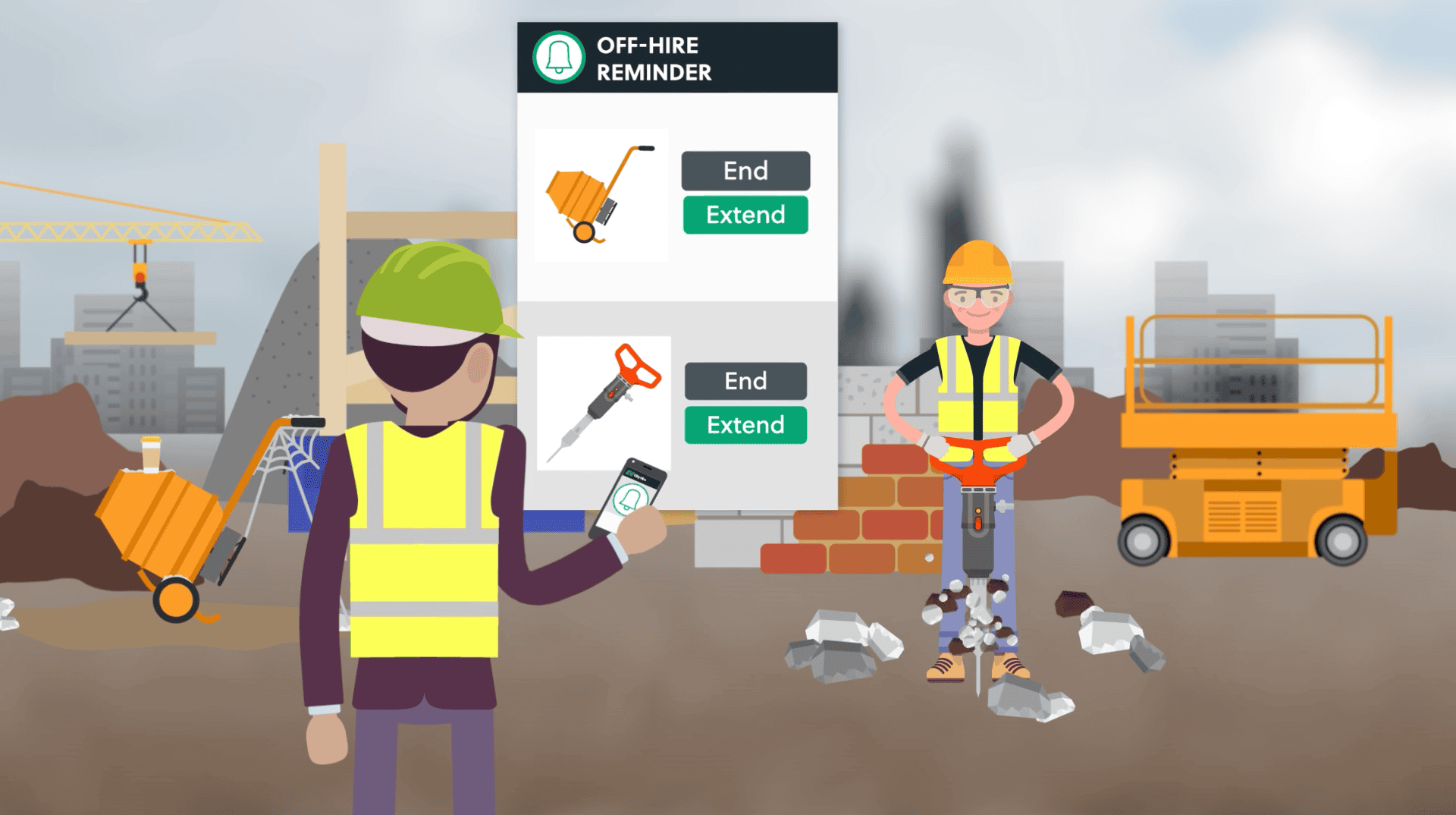 City Hire Construction Site