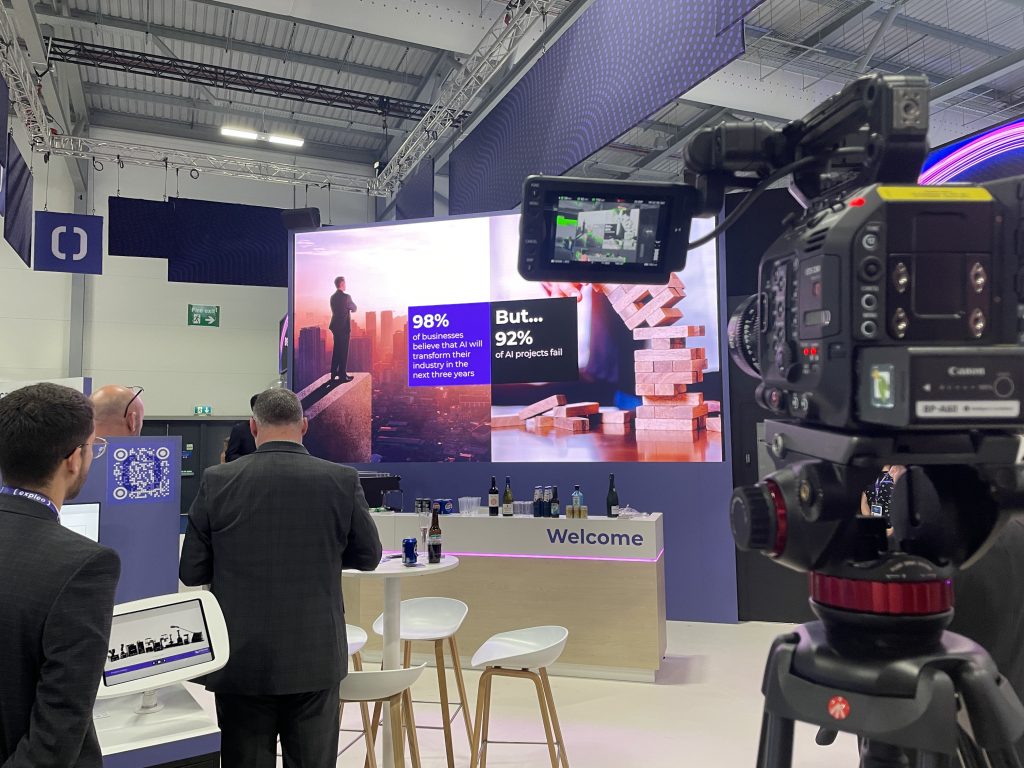 Camera at an exposition