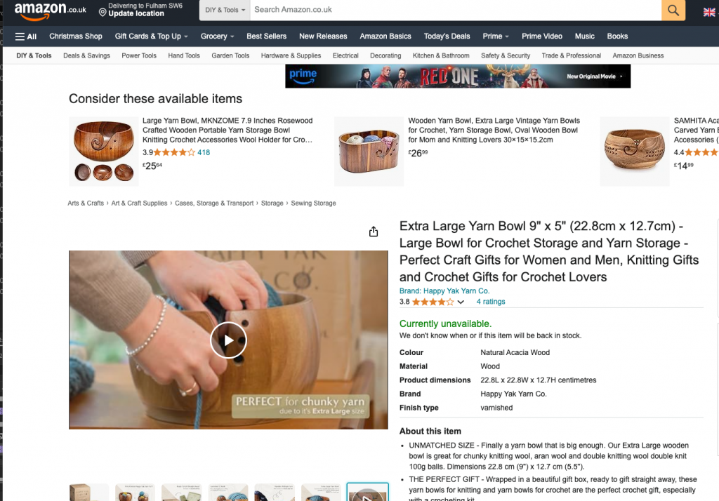 amazon listing happy yarn yak co