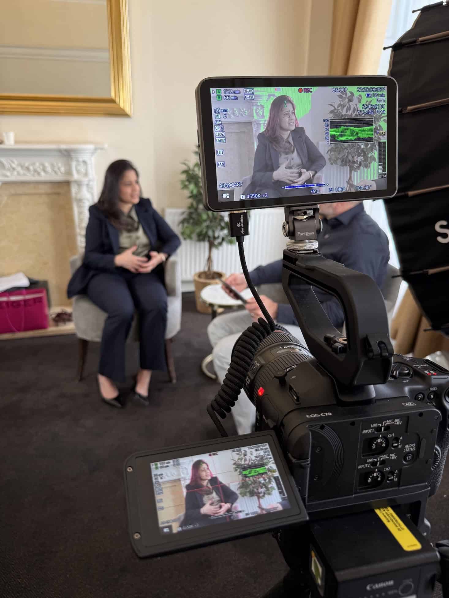 IVF Matters podcast setup